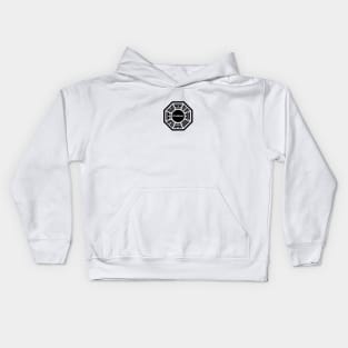 Dharma Initiative (small logo) Kids Hoodie